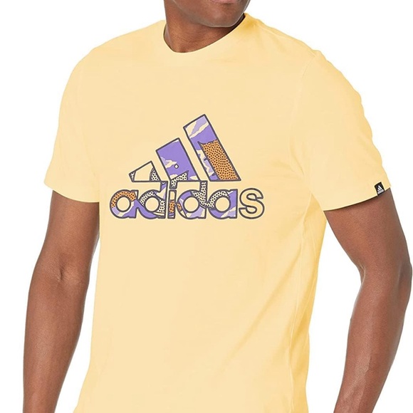 Adidas Mulicolor Badge of Sport Tee - Picture 2 of 4